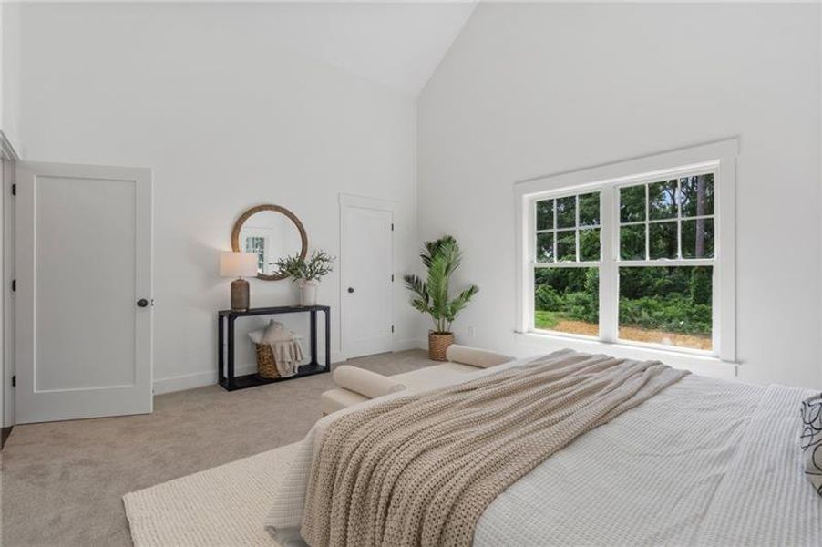 Furnished interior view inside a new home in , Atlanta (Image 8).