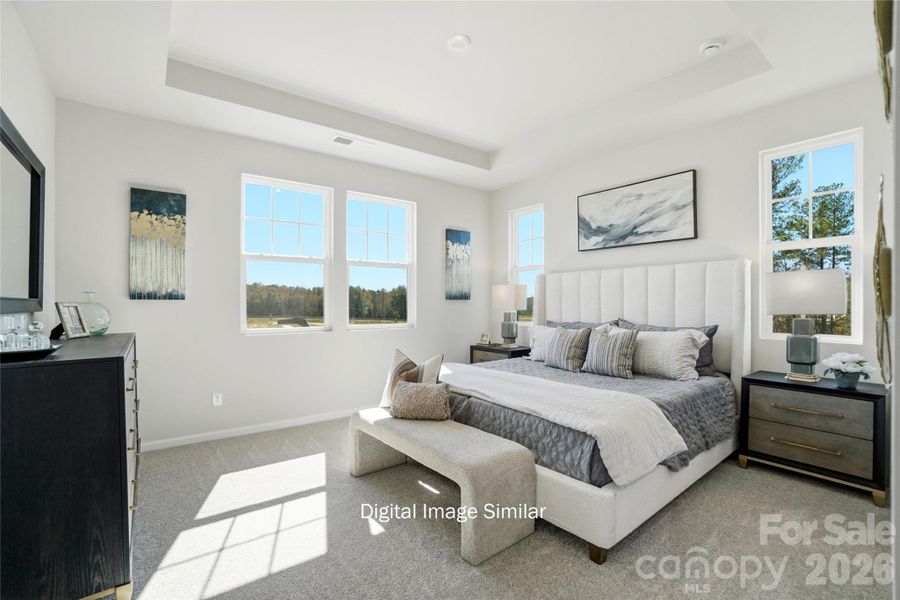 Furnished interior view inside a new home in Bratton Pointe, Rock Hill (Image 8).