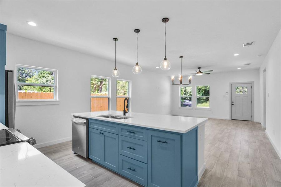 Furnished interior view inside a new home in , Mabank (Image 7). Furnished interior view inside a new home in , Mabank (Image 7).