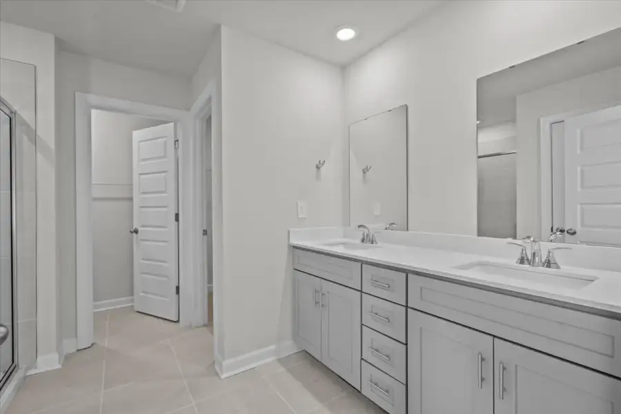 Furnished interior view inside a new home in Creek Ridge - Heritage Collection, Spartanburg (Image 5).
