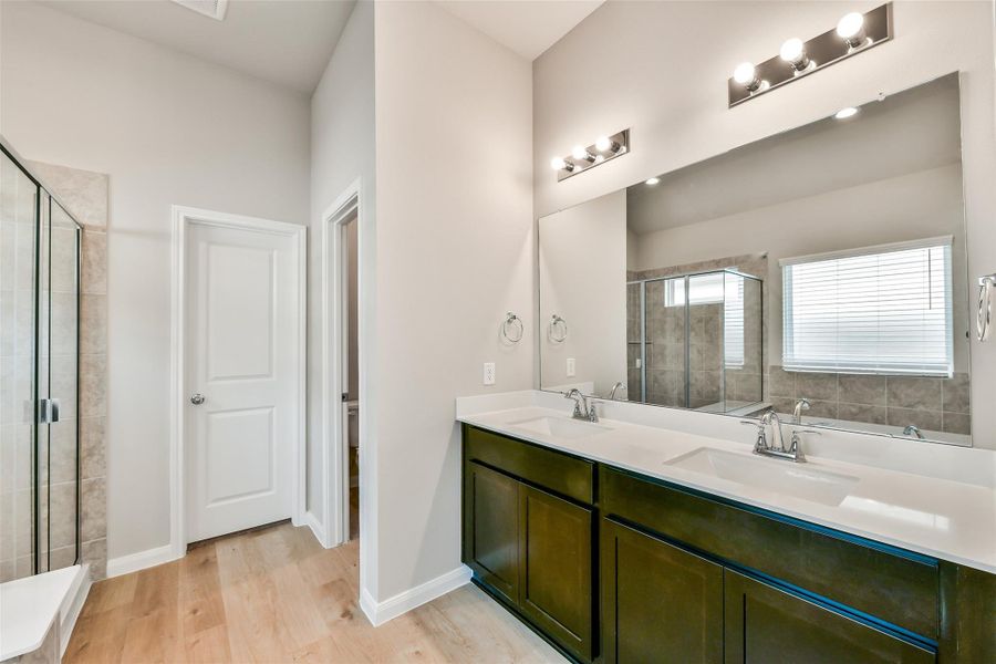 Furnished interior view inside a new home in King Oaks Village, Baytown (Image 9).