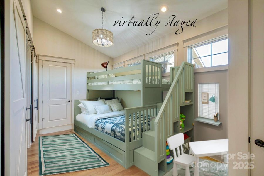 Furnished interior view inside a new home in , Lenoir (Image 7).