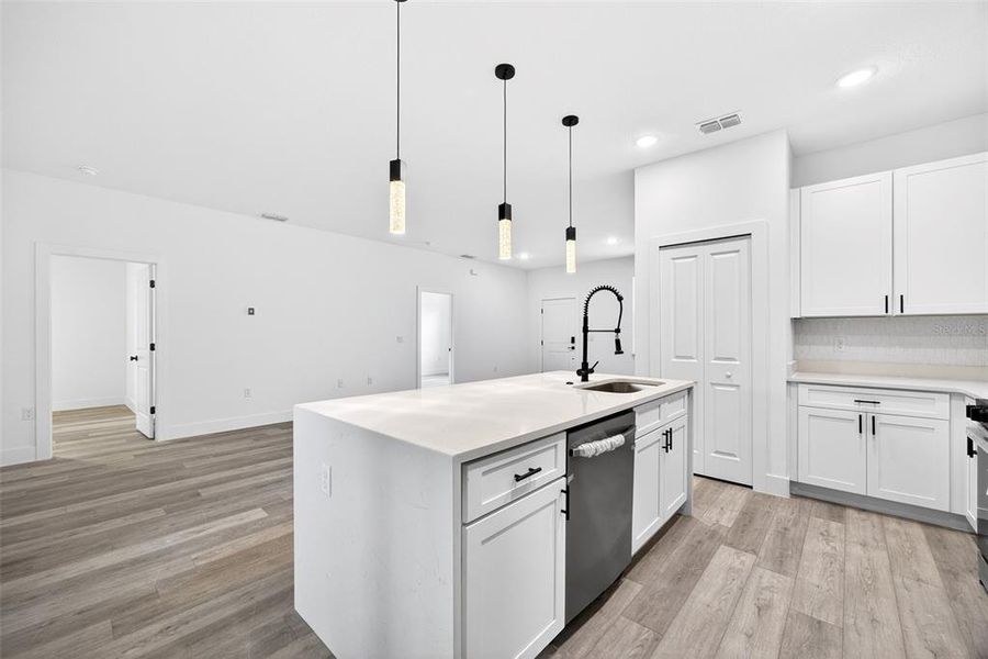 Furnished interior view inside a new home in , North Port (Image 6).
