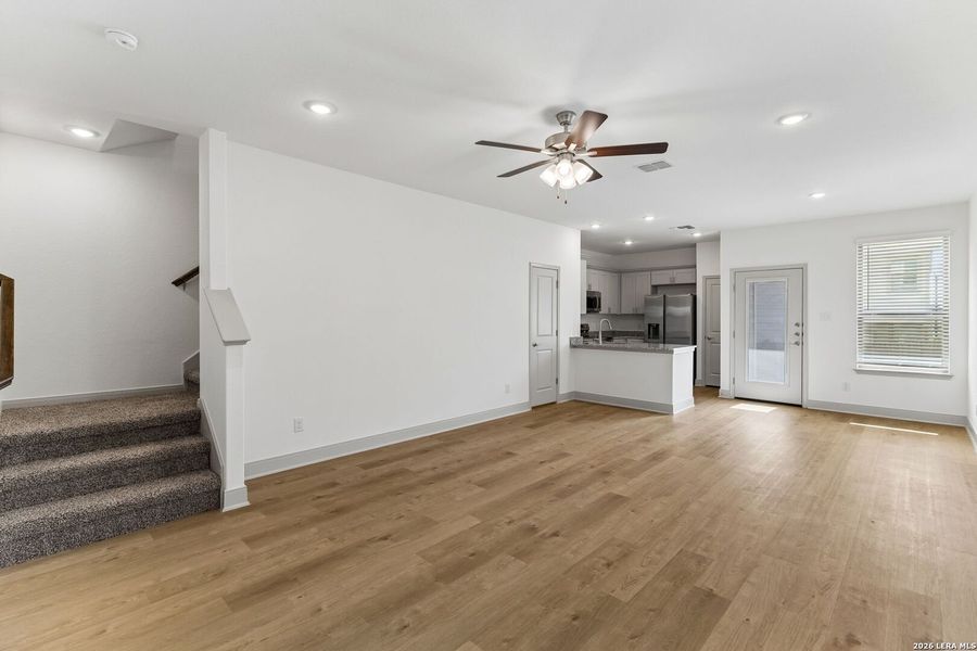 Spacious, unfurnished interior of a new home in Magnolia Village North, San Antonio (Image 32).