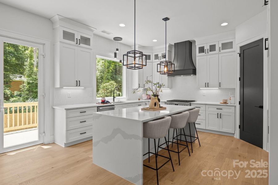 Furnished interior view inside a new home in , Charlotte (Image 34).