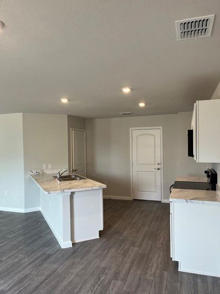 Furnished interior view inside a new home in , Wharton (Image 4).