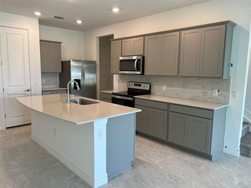 Furnished interior view inside a new home in , West Palm Beach (Image 3).
