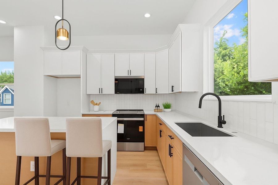 Furnished interior view inside a new home in , Houston (Image 6). Furnished interior view inside a new home in , Houston (Image 6).