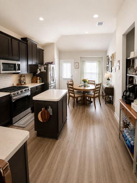 Furnished interior view inside a new home in , Bay City (Image 13).