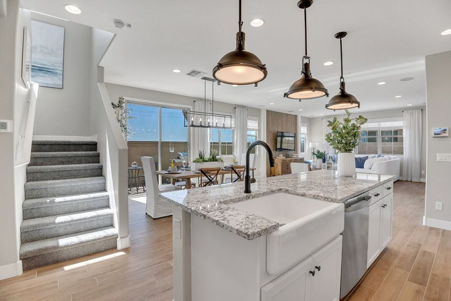 Furnished interior view inside a new home in Ironwood Villages at North Creek, Queen Creek (Image 34).