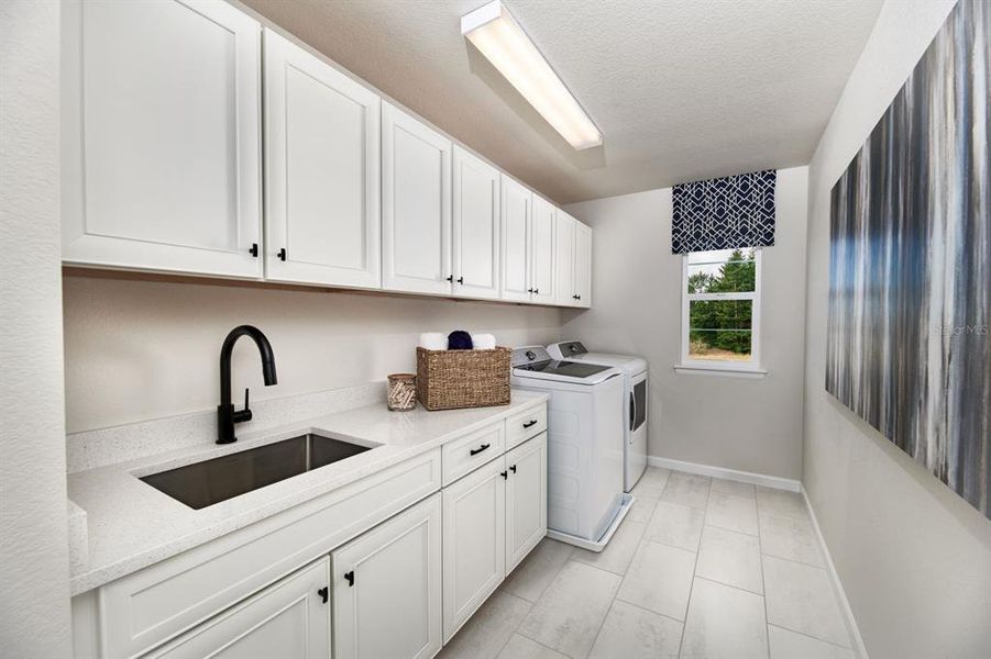 Furnished interior view inside a new home in Seasons at Aurora Oaks, Ocala (Image 5).