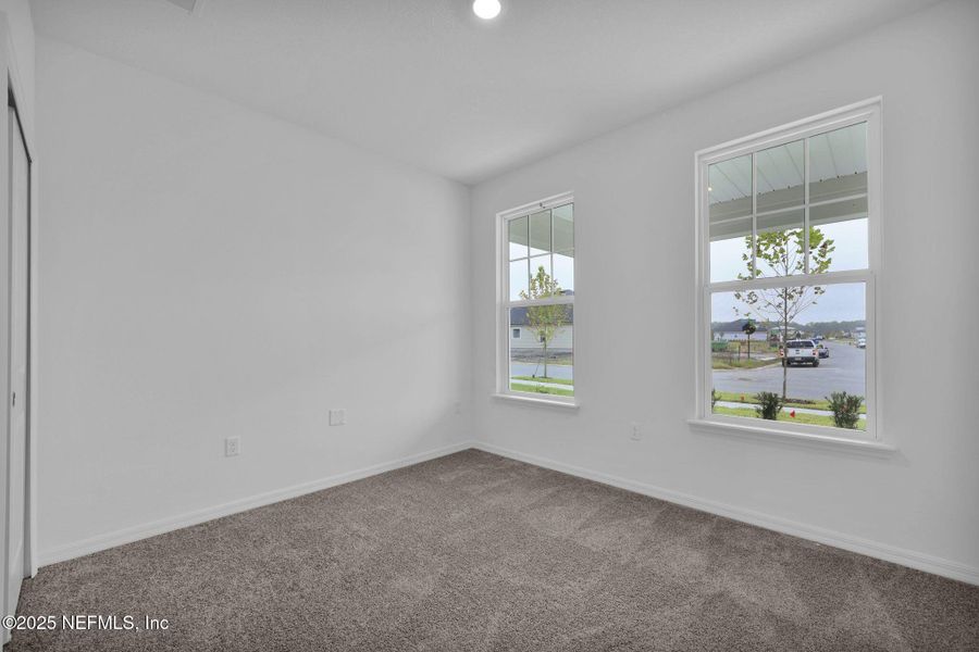 Spacious, unfurnished interior of a new home in Hyland Trail, Green Cove Springs (Image 18). Spacious, unfurnished interior of a new home in Hyland Trail, Green Cove Springs (Image 18).