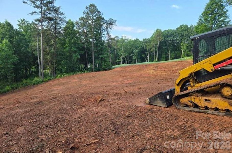 Site preparation for new homesites in , Statesville (Image 15).