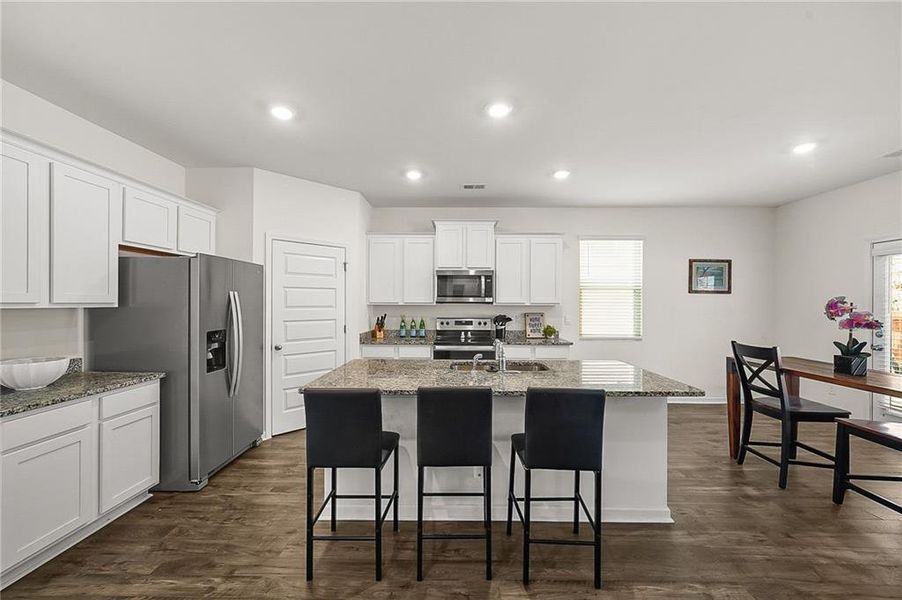 Furnished interior view inside a new home in The Greens at Thompson Creek, Hampton (Image 8).