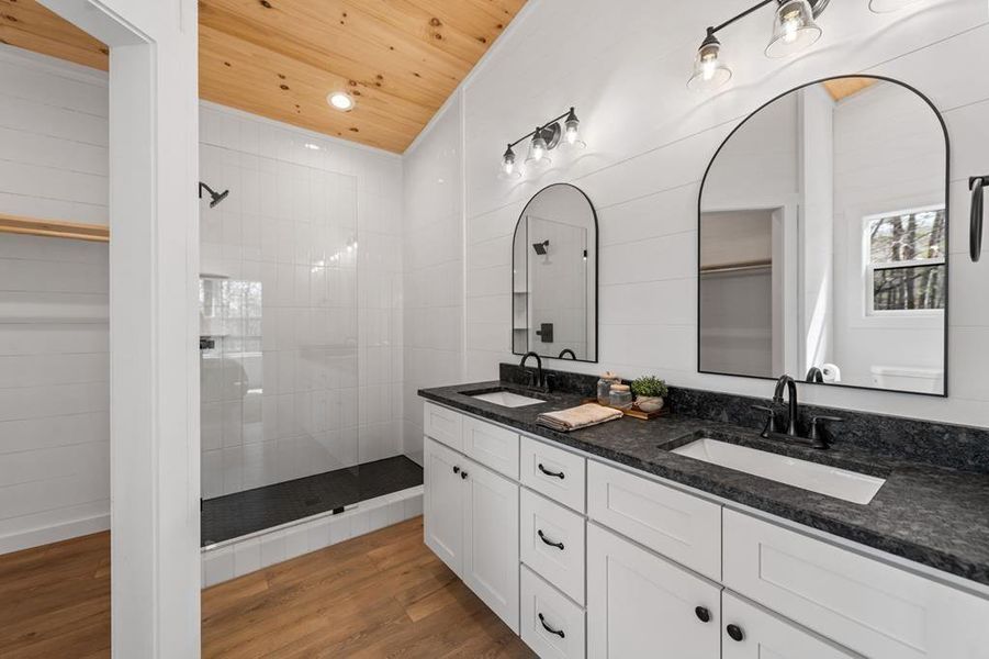 Furnished interior view inside a new home in , Morganton (Image 16).