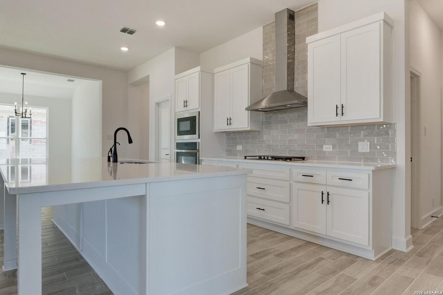 Furnished interior view inside a new home in Waldsanger, New Braunfels (Image 6).