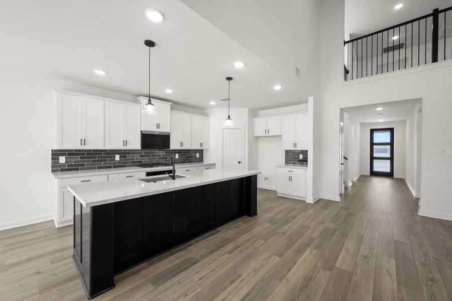 Furnished interior view inside a new home in Country Hollow Sales Phase 1, Willow Park (Image 8).