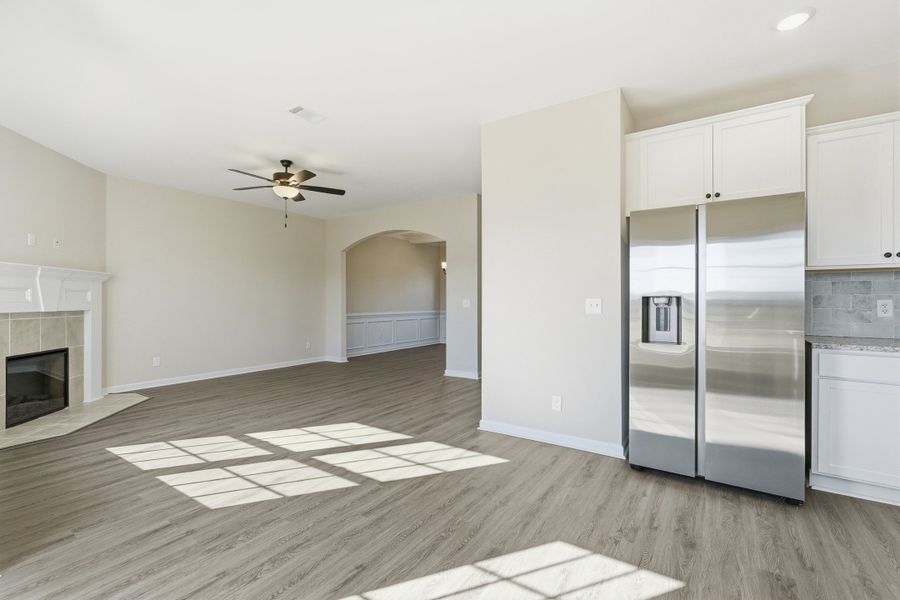 Representative unfurnished interior of a home built from the The Chatman by RTS Homes in The Gardens at 15 West, Hinesville (Image 33).