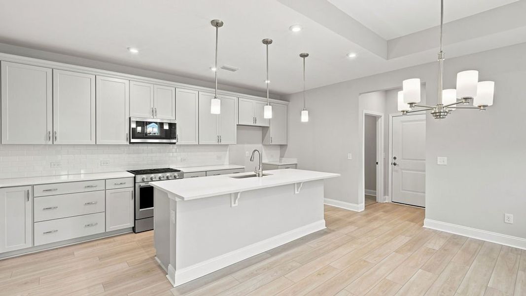 Furnished interior view inside a new home in Sun City Hilton Head, Bluffton (Image 9).