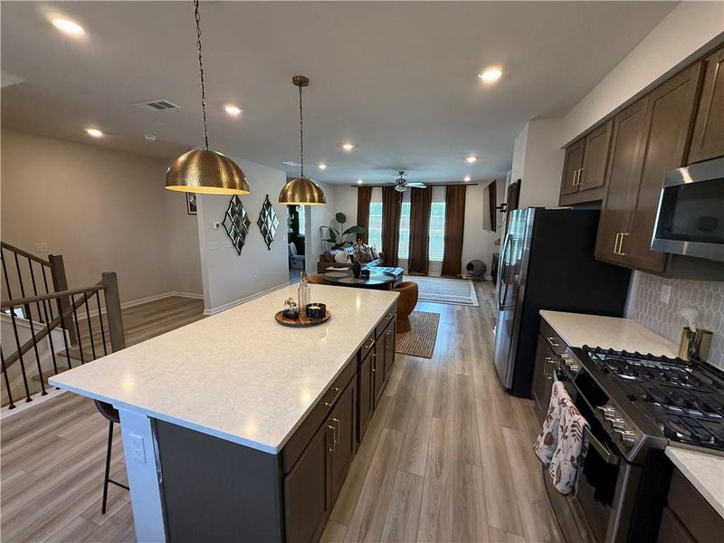 Furnished interior view inside a new home in , Mableton (Image 17).