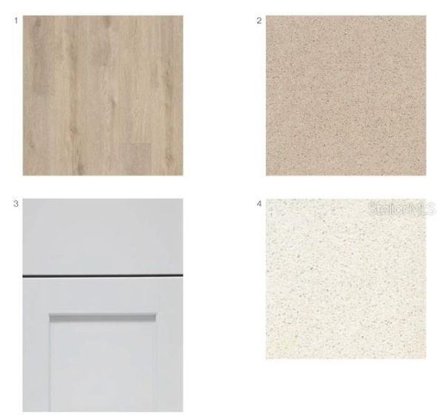 Sample of building materials used in homes in Waterstone, Groveland (Image 3).