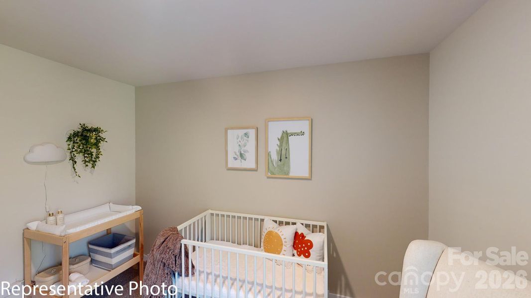Furnished interior view inside a new home in Huffman Ridge, Hickory (Image 42).