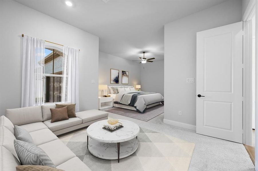 1612 Yellow Rose Road ~ Virtually Staged Photo