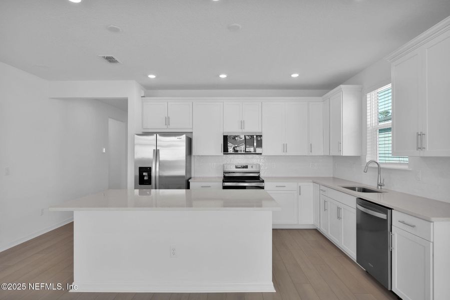 Furnished interior view inside a new home in Bradley Creek, Green Cove Springs (Image 8).