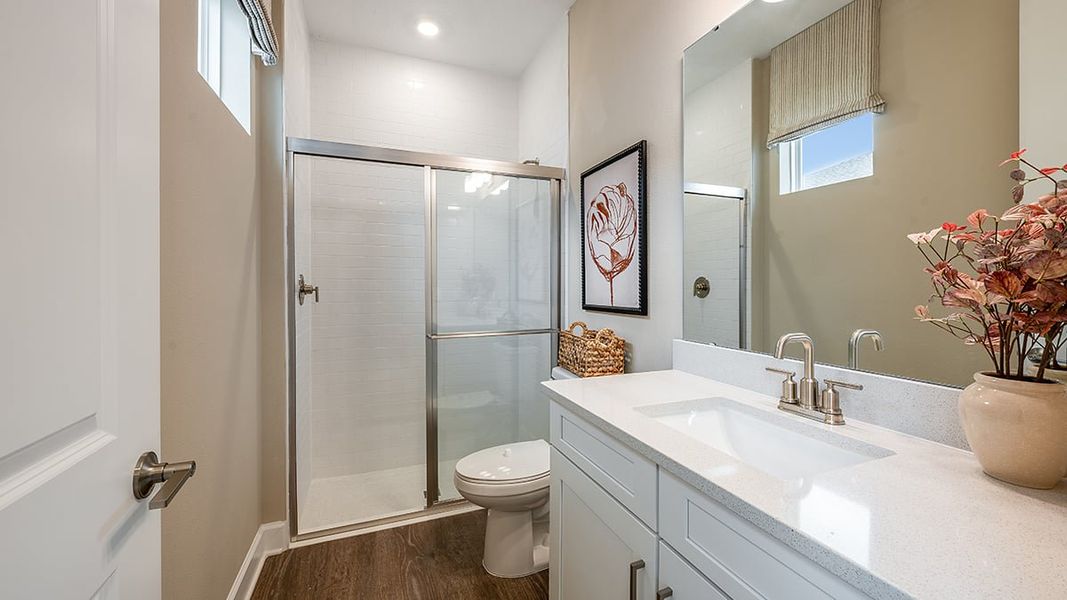 Representative furnished interior of a home built from the Lazio II by Taylor Morrison in Center Lake Ranch Community Group Page, St. Cloud (Image 29).