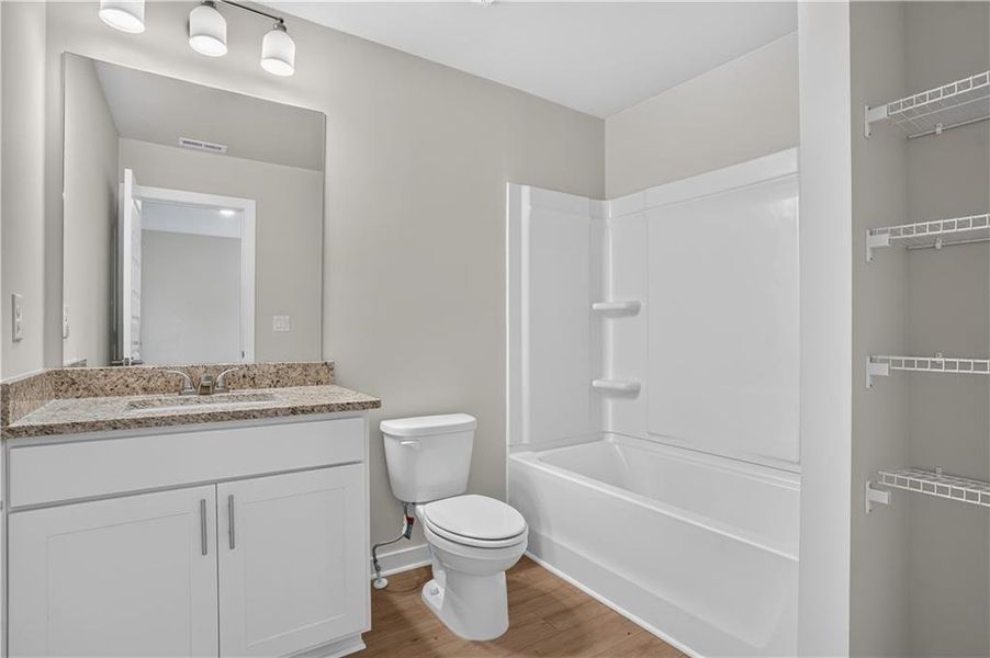 Furnished interior view inside a new home in The Cottages at East Lanier, Fayetteville (Image 6).