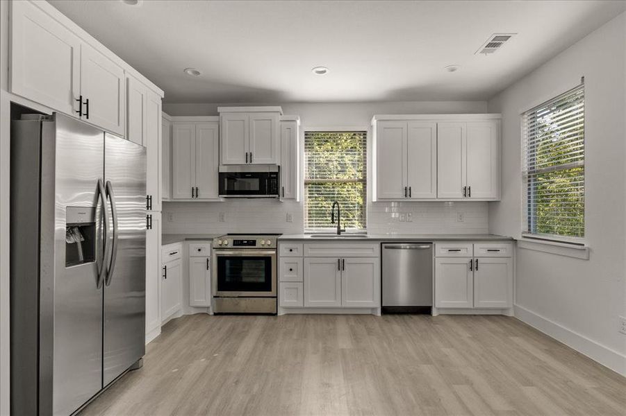 Furnished interior view inside a new home in , Trenton (Image 11). Furnished interior view inside a new home in , Trenton (Image 11).