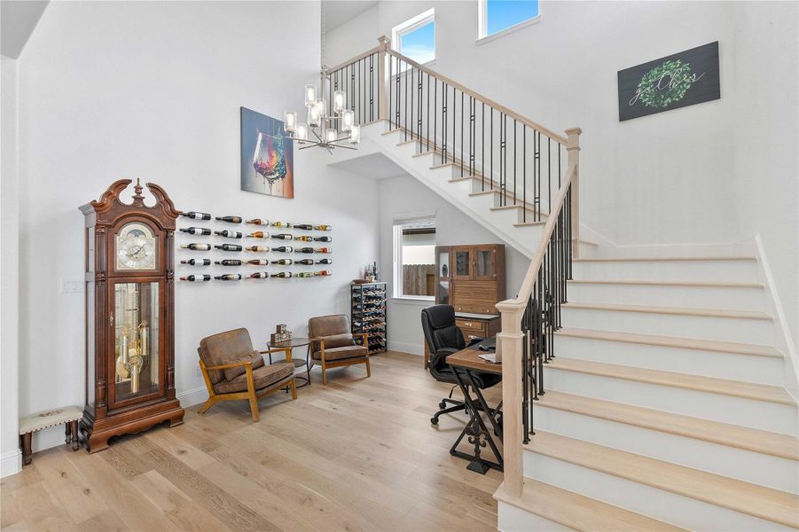 Furnished interior view inside a new home in , Conroe (Image 6). Furnished interior view inside a new home in , Conroe (Image 6).