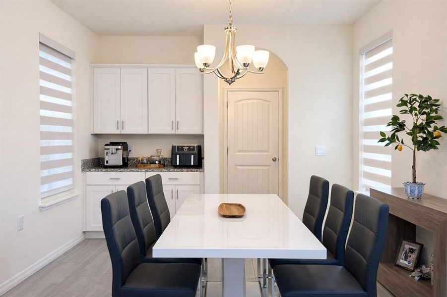 Furnished interior view inside a new home in Waterleigh, Winter Garden (Image 22).