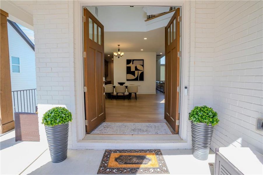 Exterior details and patio area of a home in , Woodstock (Image 3).