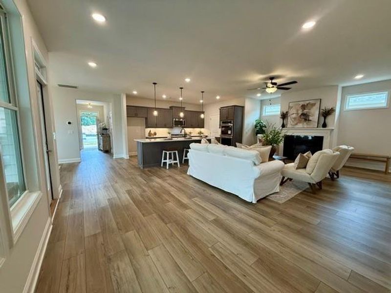 Furnished interior view inside a new home in , Hiram (Image 14).