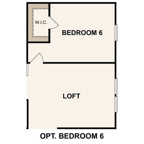 2D floor plan layout for the Trinity 2 by Century Communities in Lux at Evelyn, Austin, TX (Image 7).