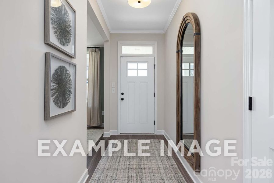 Furnished interior view inside a new home in Windgate, Mooresville (Image 24).