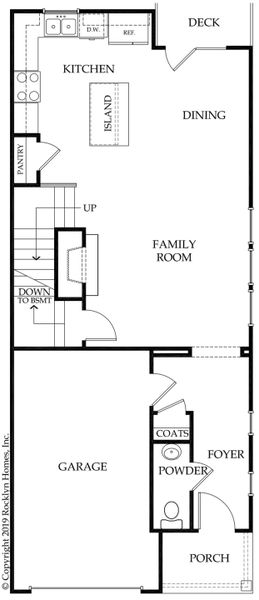 2D floor plan layout for the Melbourne by Rocklyn Homes in Beverly Heights, Lithonia, GA (Image 7). 2D floor plan layout for the Melbourne by Rocklyn Homes in Beverly Heights, Lithonia, GA (Image 7).