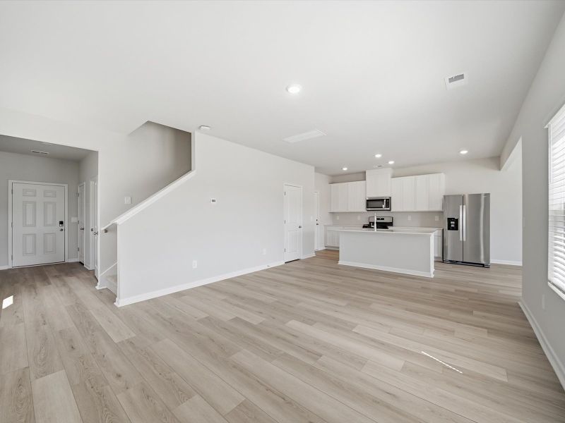 Spacious, unfurnished interior of a new home in Pleasant Brook, Piedmont (Image 11). Spacious, unfurnished interior of a new home in Pleasant Brook, Piedmont (Image 11).