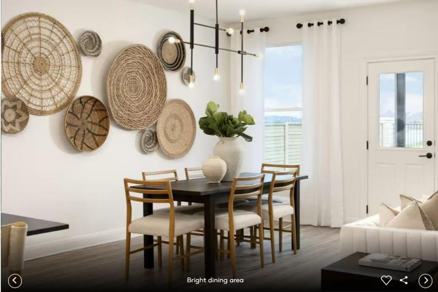 Interior photos- Photo of Pulte model home with same floor plan, not of actual home listed.