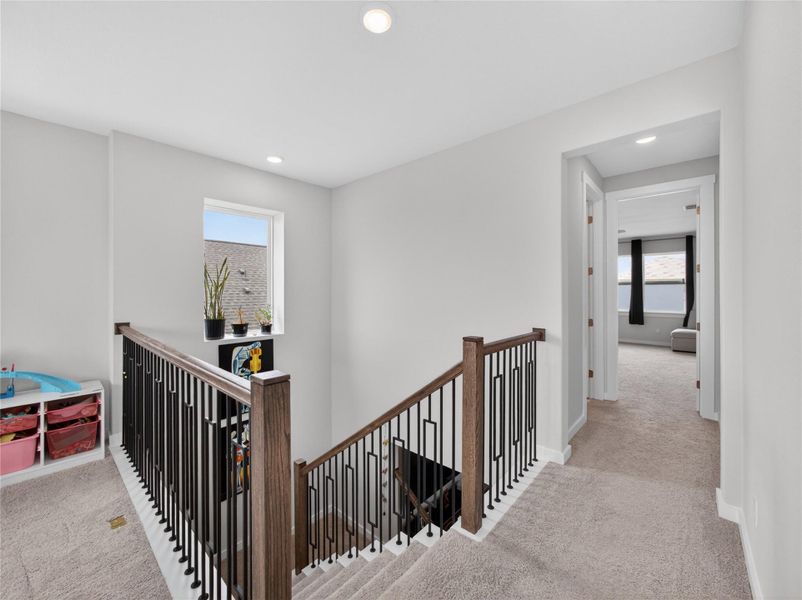 Furnished interior view inside a new home in , Liberty Hill (Image 25).