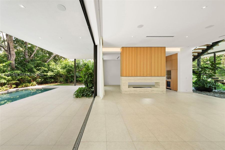 Exterior details and patio area of a home in , Miami (Image 28). Exterior details and patio area of a home in , Miami (Image 28).