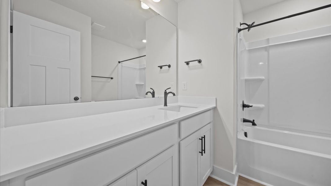 Furnished interior view inside a new home in Ransdell Pointe, Spartanburg (Image 12).