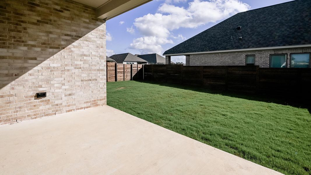 Exterior details and patio area of a home in Juniper Springs, Lockhart (Image 3). Exterior details and patio area of a home in Juniper Springs, Lockhart (Image 3).
