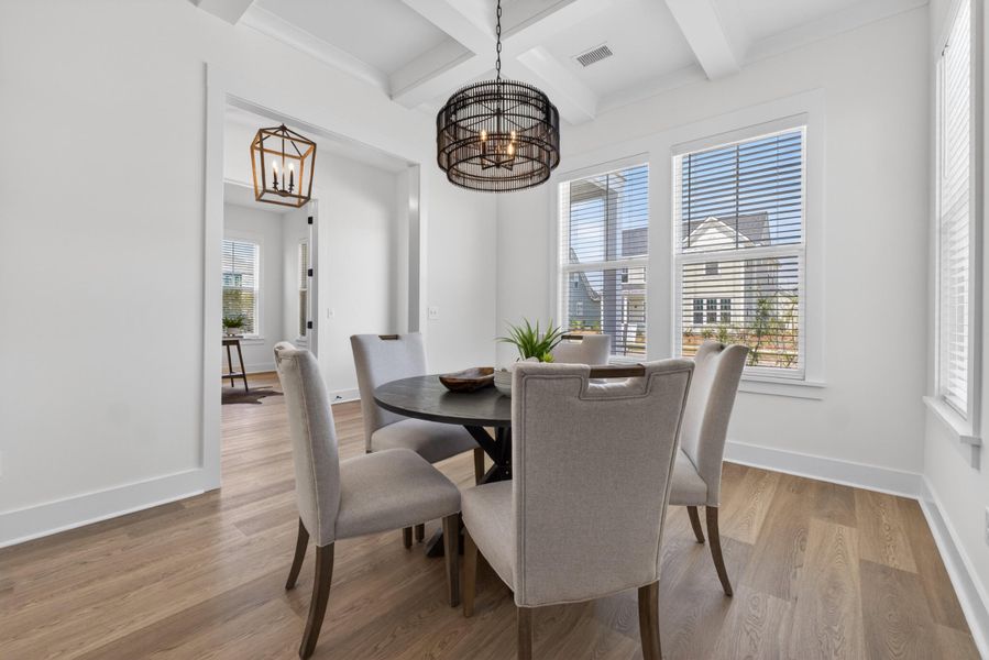 Furnished interior view inside a new home in , Summerville (Image 41).