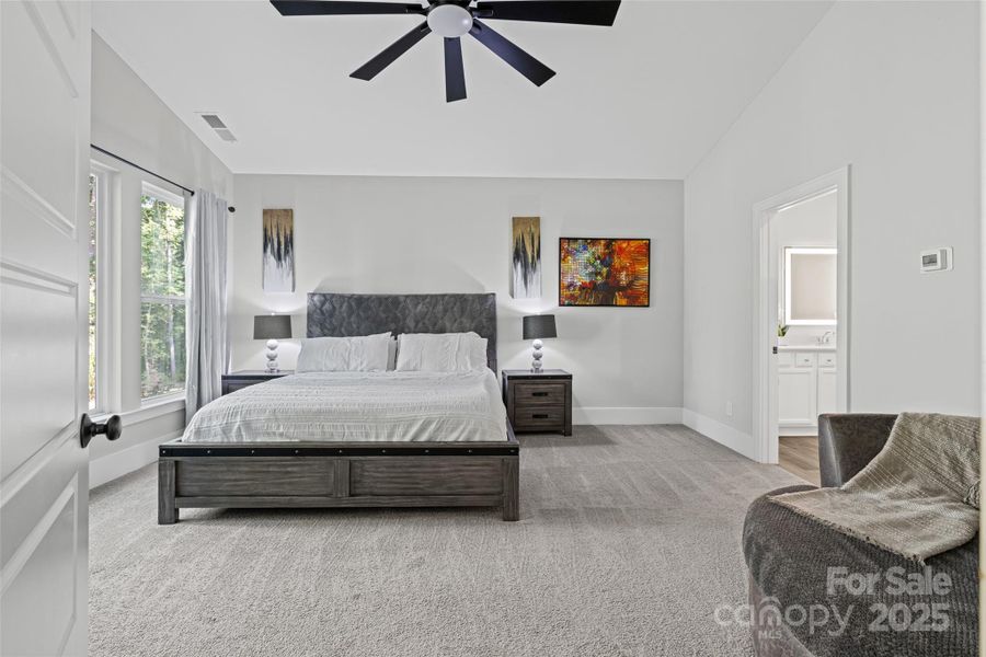 Furnished interior view inside a new home in , Clover (Image 21).