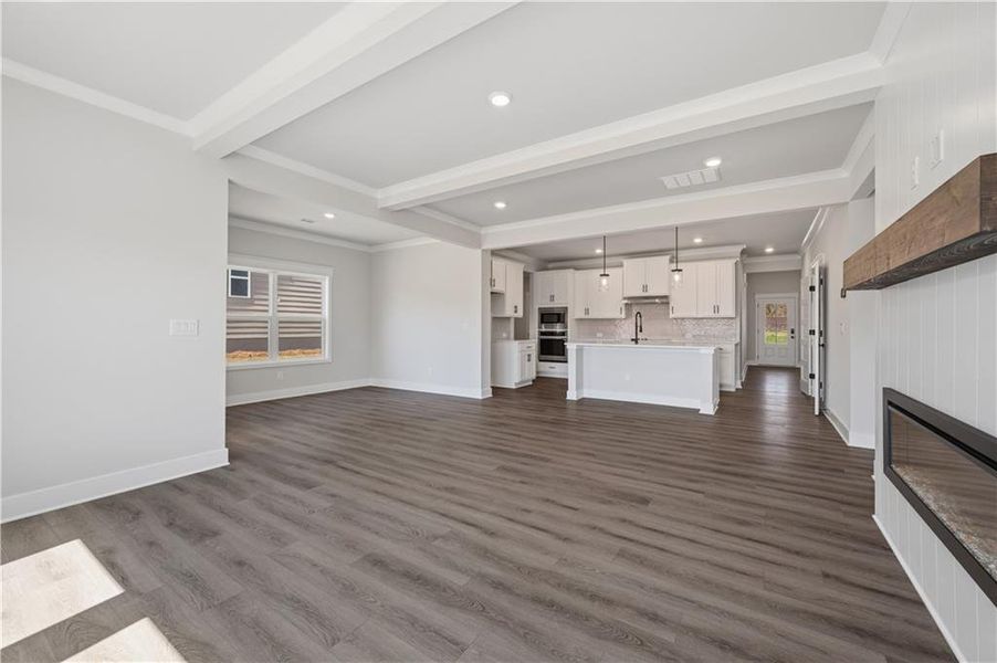 Spacious, unfurnished interior of a new home in Garland Meadows, Cartersville (Image 29).