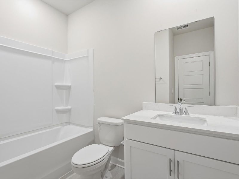 Furnished interior view inside a new home in Southwell Commons, Anderson (Image 8). Furnished interior view inside a new home in Southwell Commons, Anderson (Image 8).