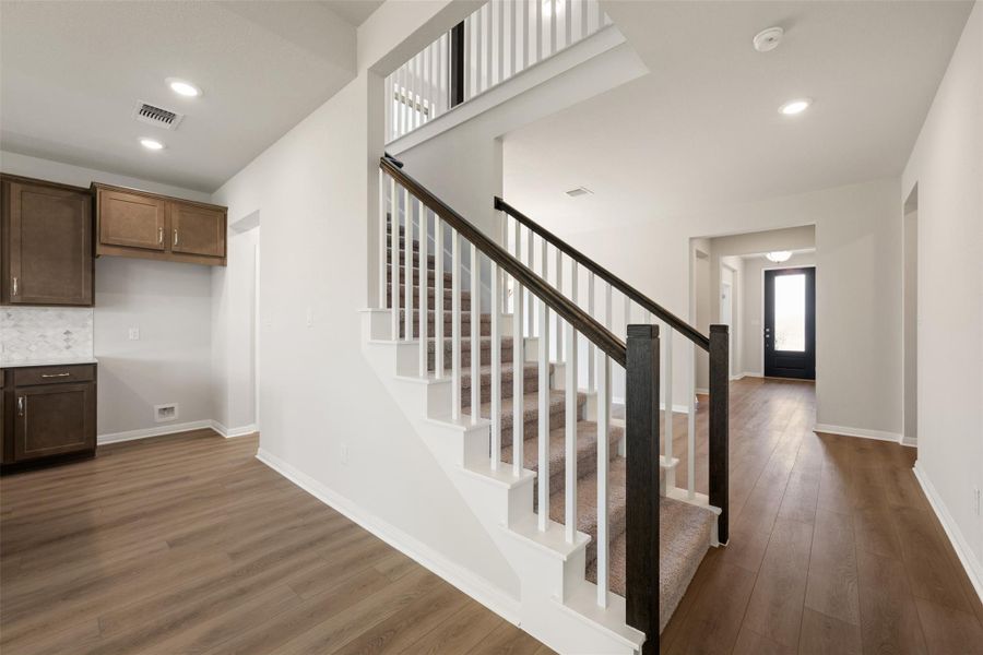 Spacious, unfurnished interior of a new home in The Colony 50s, Bastrop (Image 8). Spacious, unfurnished interior of a new home in The Colony 50s, Bastrop (Image 8).