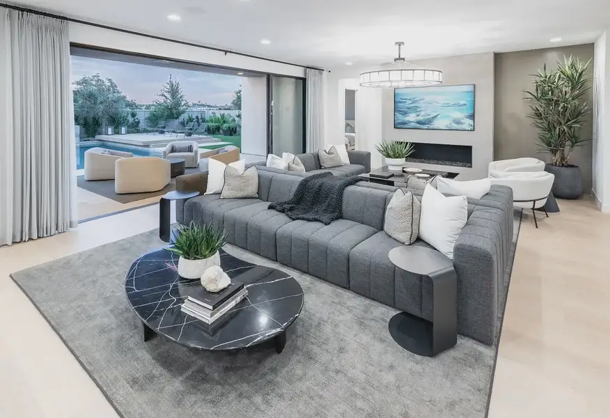 Model Home Great Room - 2 of 3 Model Home Great Room - 2 of 3